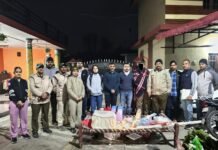 शिकार मामले में वन विभाग की बड़ी कार्रवाई, 12 किलो काकड़ के मांस और बंदूक के साथ आरोपी गिरफ्तार