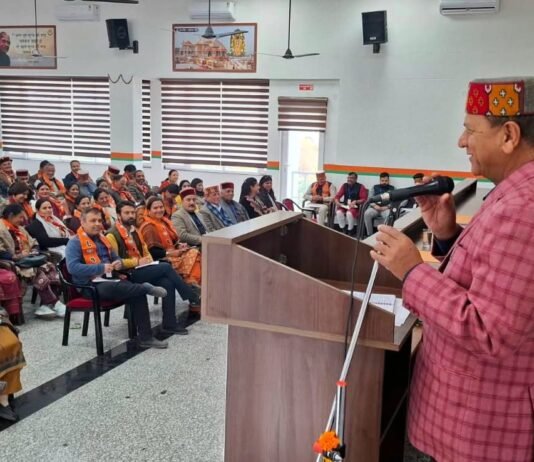 “धरनों-नारों में उलझी कांग्रेस सरकार शासन चलाने में विफल — जनता के मुद्दों से भटका रही ध्यान” : बिंदल