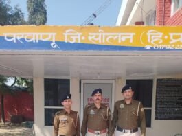 परवाणू में पुलिस की बड़ी कार्रवाई — 8.15 ग्राम चिट्टा सहित दो युवक गिरफ्तार
