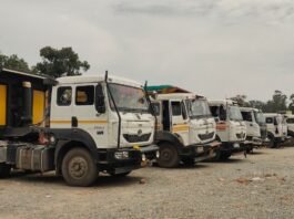 पांवटा साहिब में ओवरलोड डंपरों पर पुलिस का कड़ा एक्शन, 4 वाहन जब्त