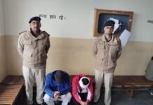 कोटखाई पुलिस की बड़ी कार्रवाई: नशे और अवैध हथियारों के साथ दो तस्कर गिरफ्तार