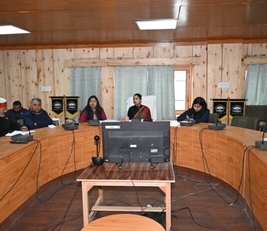 केलांग में हिमाचल दिवस की तैयारियां जोरों पर, डीसी किरण भड़ाना ने विभागों को सौंपे दायित्व