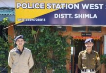 शिमला पुलिस की बड़ी कार्रवाई: 6 ग्राम चिट्टे के साथ दो तस्कर गिरफ्तार