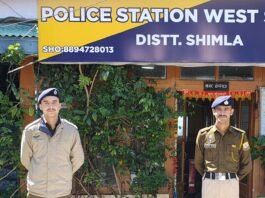 शिमला पुलिस की बड़ी कार्रवाई: 6 ग्राम चिट्टे के साथ दो तस्कर गिरफ्तार