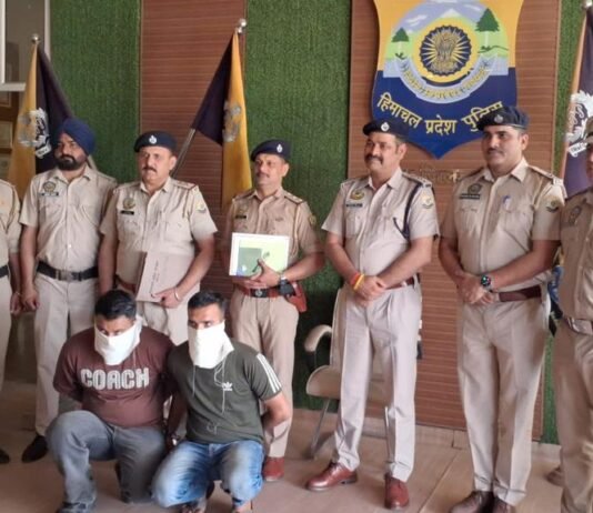 बद्दी में हत्या मामले का खुलासा, 24 घंटे में दो आरोपी गिरफ्तार