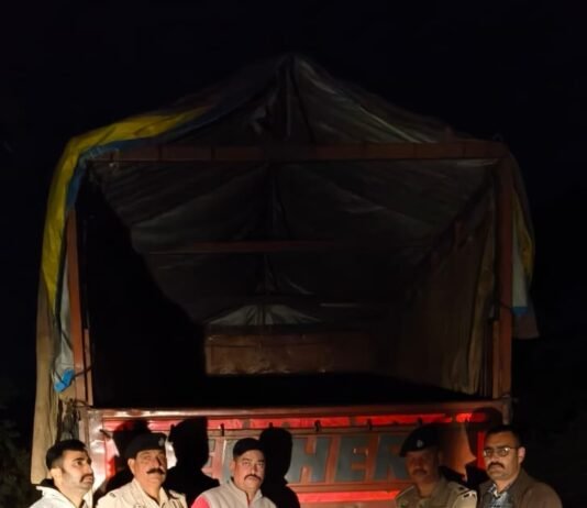 राजगढ़ में पुलिस की बड़ी कार्रवाई: ट्रक से 9.346 किलो चूरापोस्त बरामद, चालक गिरफ्तार