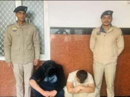 शिमला पुलिस की बड़ी कार्रवाई: 64 ग्राम चिट्टा सहित दो तस्कर गिरफ्तार