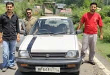 नाहन-कालाअंब हाईवे पर इंसानियत की मिसाल, तीन युवकों ने बीच रास्ते फंसी युवतियों की मदद