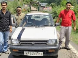 नाहन-कालाअंब हाईवे पर इंसानियत की मिसाल, तीन युवकों ने बीच रास्ते फंसी युवतियों की मदद