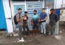 पांवटा साहिब में 5.95 ग्राम चिट्टे के साथ शिलाई के दो युवक गिरफ्तार